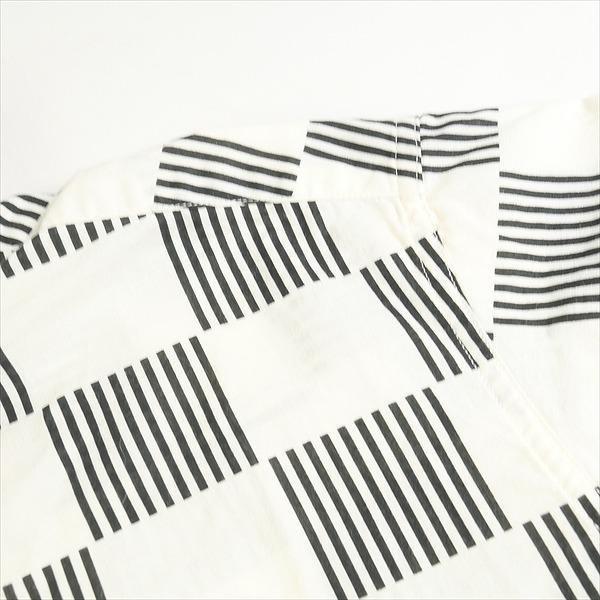 TENDERLOIN テンダーロイン T-COTTON SHT C S/S NAVY 半袖シャツ 紺白