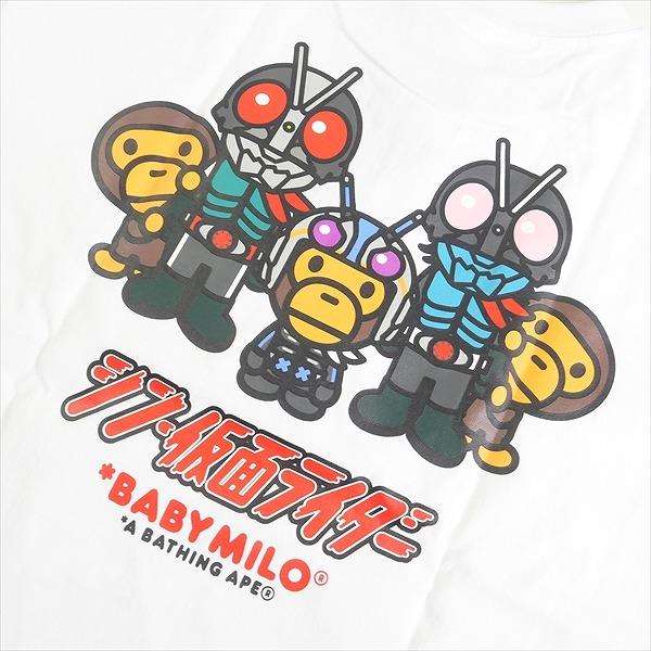 A BATHING APE ア ベイシング エイプ ×シン仮面ライダー BABY MIRO TEE WHITE Tシャツ 白 Size 【L】 【新古品・未使用品】 20788293｜stay246｜08