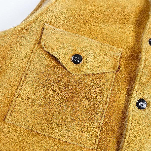 TENDERLOIN テンダーロイン T-SUEDE VEST D BEIGE レザーベスト