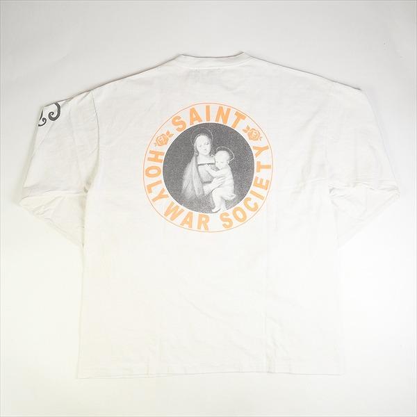 SAINT MICHAEL セント マイケル 24SS LS TEE/PINK HEART/WHITE ロンT