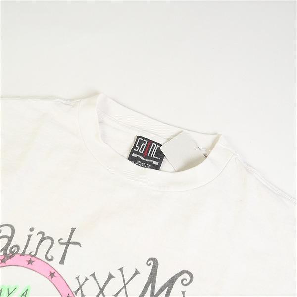 SAINT MICHAEL セント マイケル 24SS LS TEE/PINK HEART/WHITE ロンT 