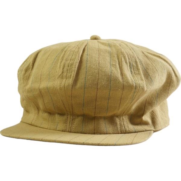 butcher products atlast&co カバート キャスケット At Last ＆ Co アットラスト/BUTCHER PRODUCTS DRESS CAP STRIPE BEIGE