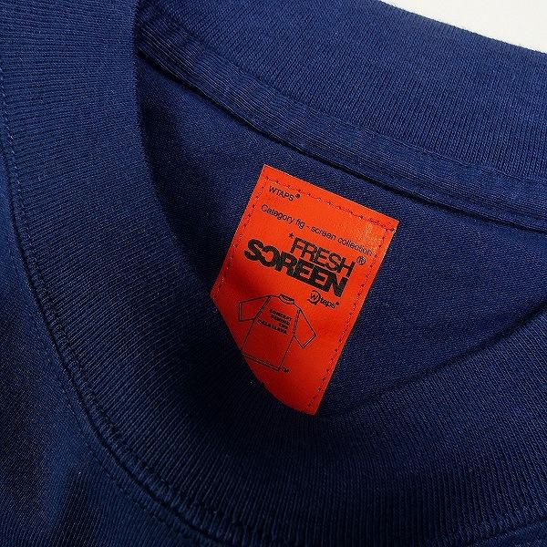 WTAPS ダブルタップス 2003 REVOLT Tシャツ 紺 Size 【L】 【新古品