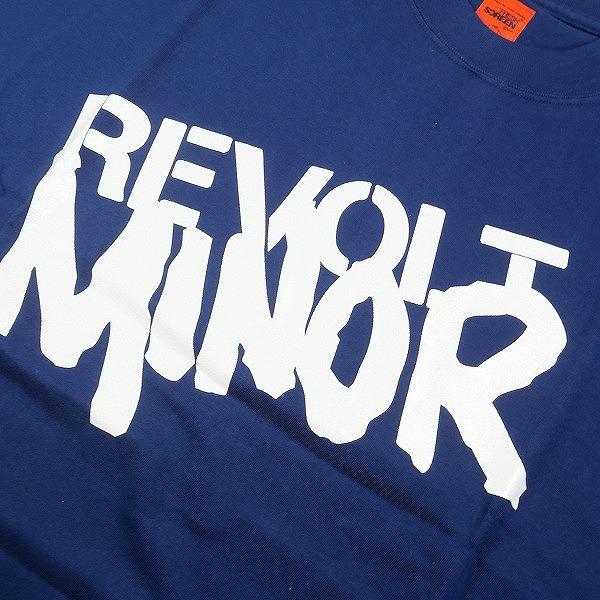 WTAPS ダブルタップス 2003 REVOLT Tシャツ 紺 Size 【L】 【新古品