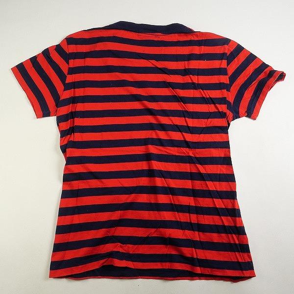 At Last ＆ Co アットラスト/BUTCHER PRODUCTS ブッチャープロダクツ LOT213S PIRATE TEE S-S RED-NAVY Tシャツ 赤 Size 【40】 【中古品-良い】 20790853｜stay246｜02