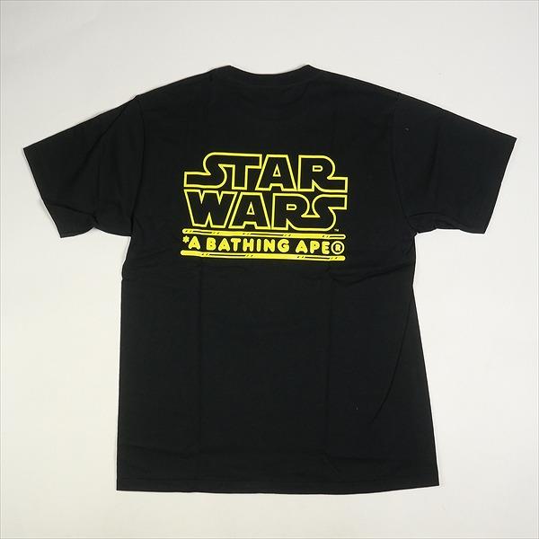 A BATHING APE ア ベイシング エイプ ×Starwars Tee Black Tシャツ 黒 Size 【M】 【新古品・未使用品】 20791586｜stay246｜02