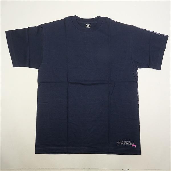 STUSSY ステューシー SKULLAGE TEE Tシャツ 紺 Size 【L】 【新古品・未使用品】 20791912｜stay246｜02