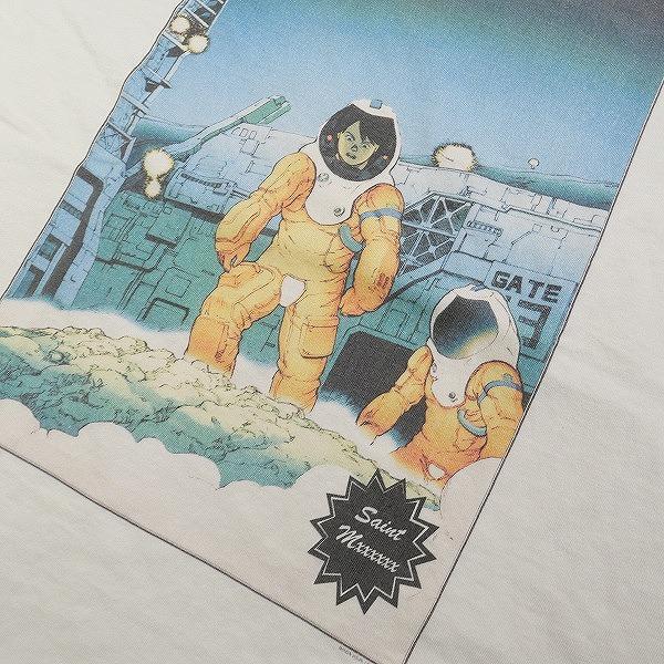 SAINT MICHAEL セント マイケル 24SS FD_SS TEE/ASTRO/WHITE Tシャツ 