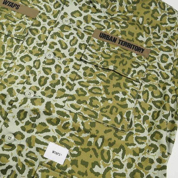 WTAPS ダブルタップス 21SS JUNGLE 01 / LS COTTON TWILL. CAMO