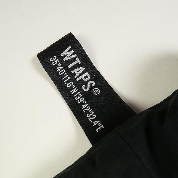WTAPS ダブルタップス 23AW JFW-02 JACKET BLACK 232WVDT-JKM05