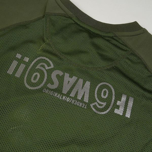 TENDERLOIN テンダーロイン MIX MESH JERSEY BS OLIVE メッシュ 