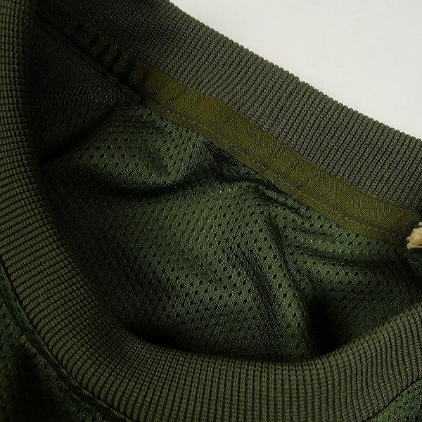 TENDERLOIN テンダーロイン MIX MESH JERSEY BS OLIVE メッシュ 