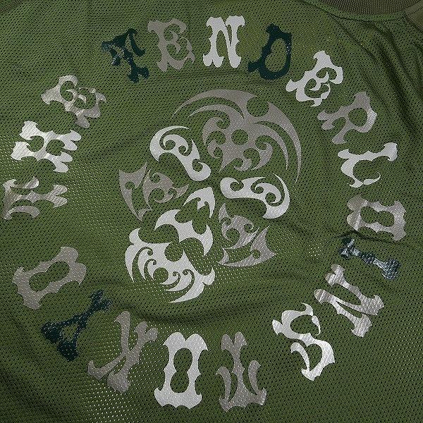 TENDERLOIN テンダーロイン MIX MESH JERSEY BS OLIVE メッシュ