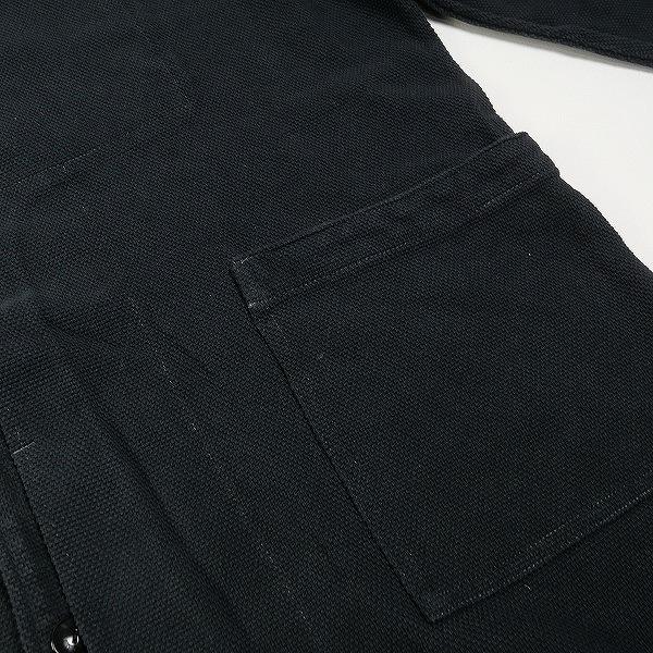 TENDERLOIN テンダーロイン MOSS STITCH COAT BLACK ジャケット 黒 