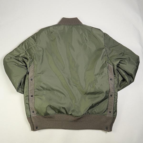 sacai サカイ 24SS Nylon Twill Blouson ジャケット カーキ Size 【4