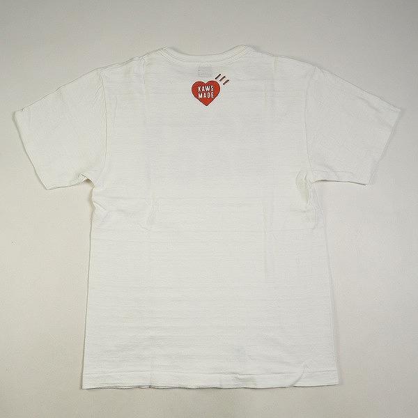 HUMAN MADE ヒューマンメイド ×KAWS T-Shirt #3 KAWS LOGO White T 