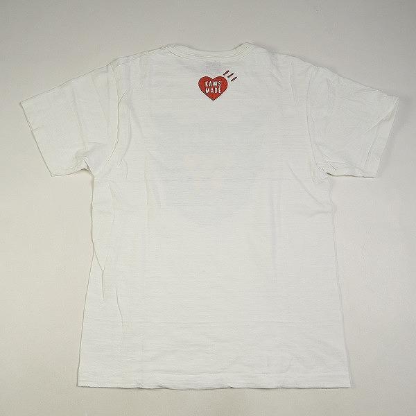HUMAN MADE KAWS 21SS T-SHIRT #1 S ホワイト HUMAN MADE ヒューマンメイド ×KAWS 21SS T-SHIRT #1 White フェイス