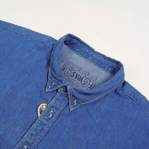 TENDERLOIN テンダーロイン WORK SHT B.D DENIM S/S WASH INDIGO 半袖