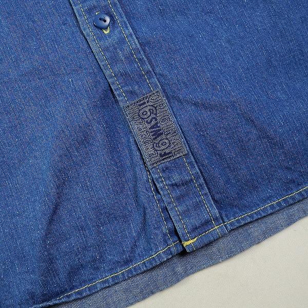 TENDERLOIN テンダーロイン WORK SHT B.D DENIM S/S WASH INDIGO 半袖