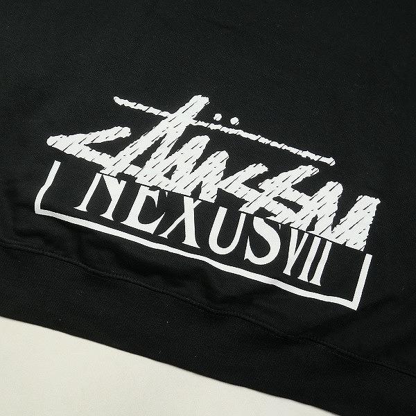 STUSSY ステューシー ×NEXUS VII Rainy N7 Hoodie パーカー 黒 Size