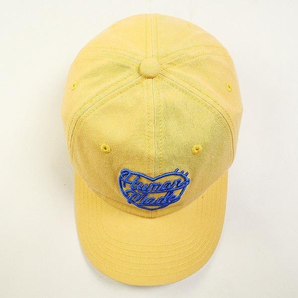 美品】HUMAN MADE 6PANEL CORDUROY CAP イエロー HUMAN MADE 01 6