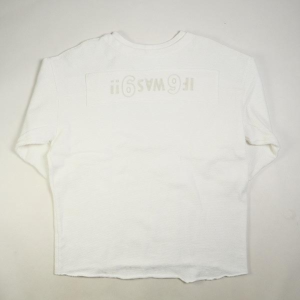 TENDERLOIN テンダーロイン MOSS STITCH NFL WHITE フットボールトップ
