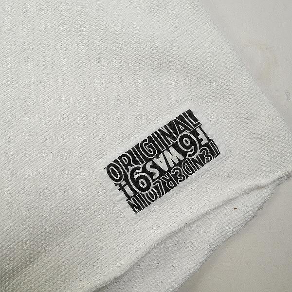 TENDERLOIN MOSS STITCH フットボール NFL Tシャツ L TENDERLOIN テンダーロイン MOSS STITCH NFL WHITE フットボールトップ