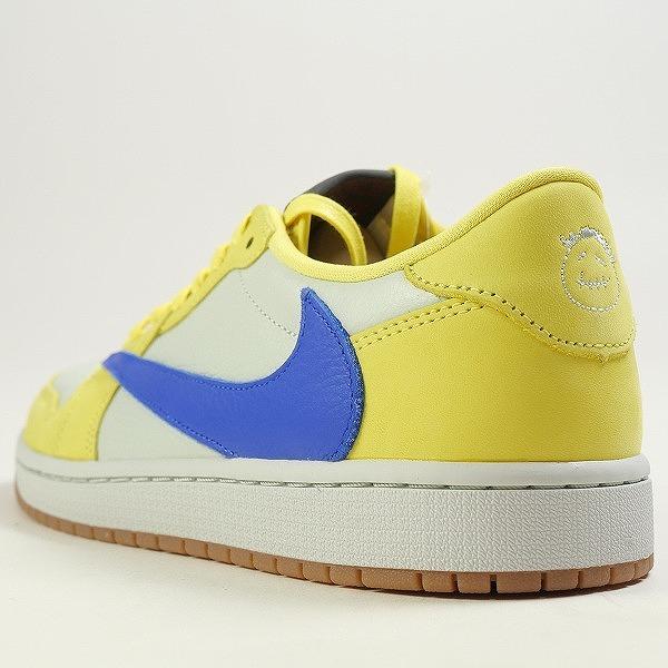 NIKE ナイキ ×Travis Scott WMNS AIR JORDAN 1 LOW Canary DZ4137-700 