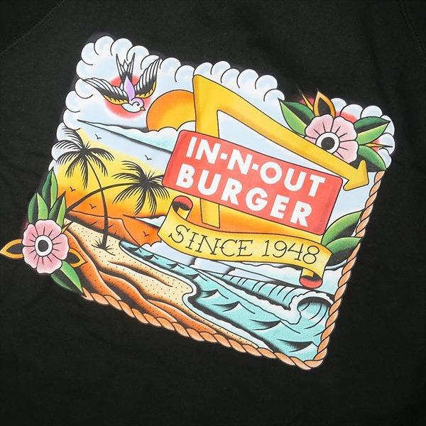 In-N-Out Burger インアンドアウトバーガー RETRO TATOO ZIP-UP BLACK 