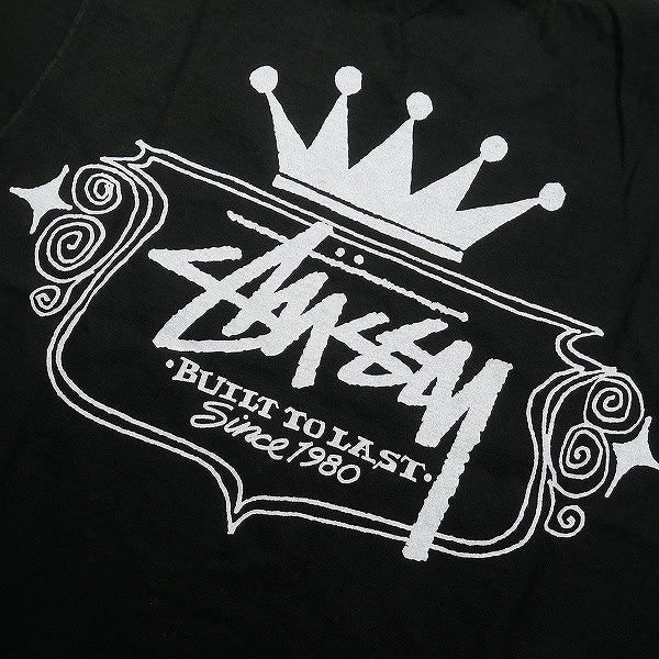 STUSSY ステューシー 24SS BUILT TO LAST TEE PIGMENT DYED Black T