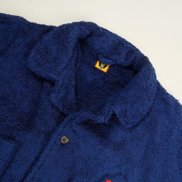 HUMAN MADE ヒューマンメイド 24SS Pile Aloha Shirt Blue HM27SH025 