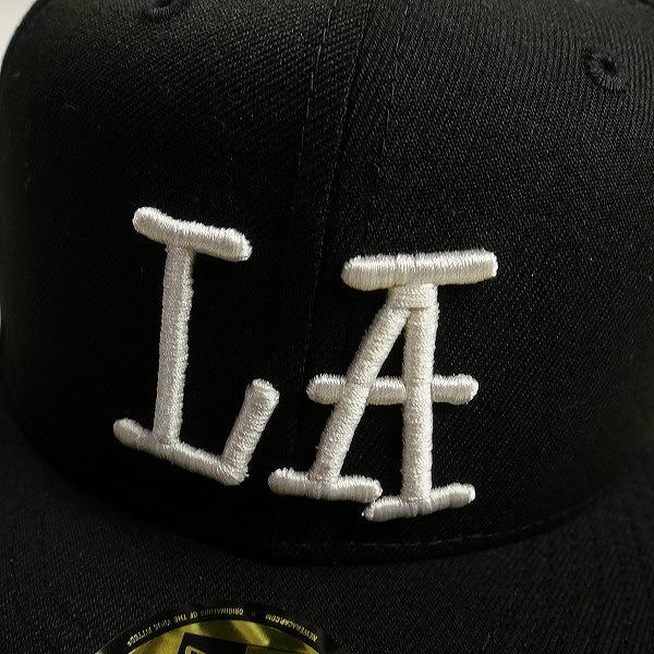 ステューシー キャップ stussy 7 1/2 LA ブラック