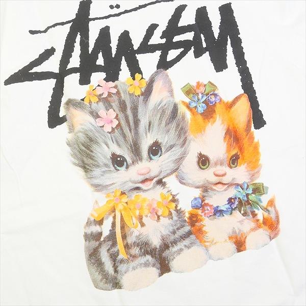STUSSY ステューシー 23SS KITTENS TEE WHITE Tシャツ 白 Size 【XL
