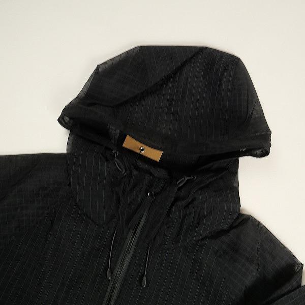 STUSSY ステューシー 24AW BEACH SHELL TRANSPARENT RIPSTOP BLACK