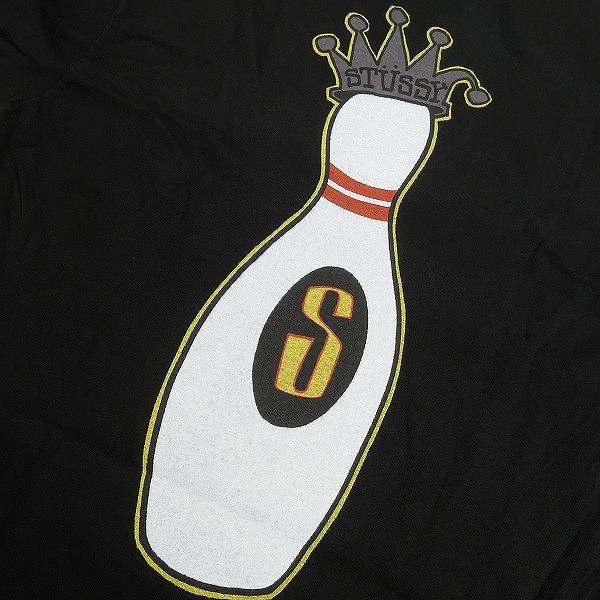 STUSSY ステューシー 24AW KINGPIN TEE PIGMENT DYED BLACK Tシャツ 黒