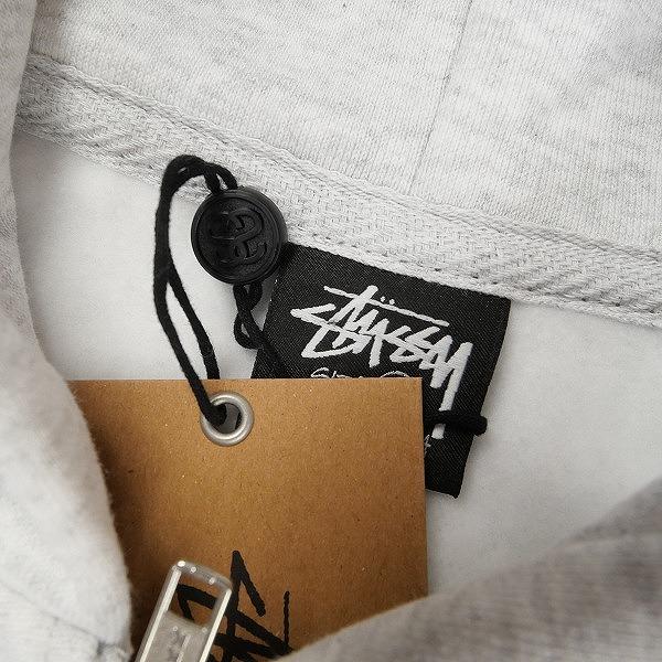 STUSSY ステューシー 24AW KINGPIN ZIP HOODIE ASH HEATHER ジップ