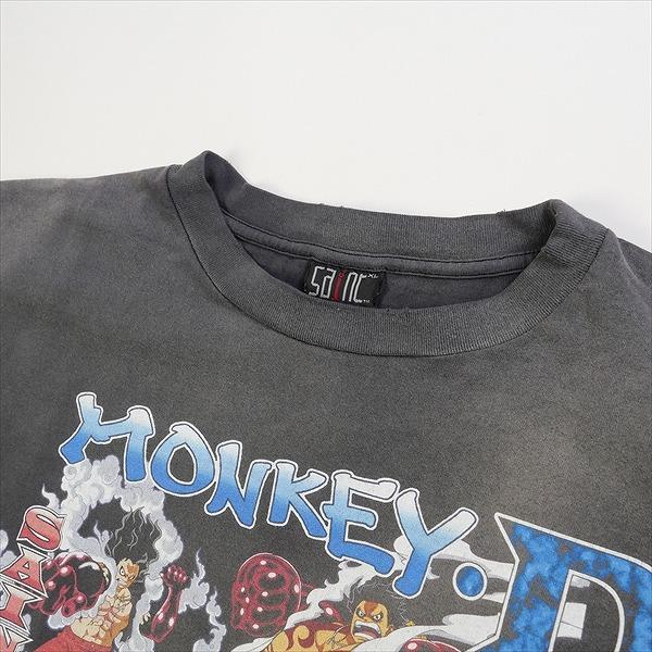 SAINT MICHAEL セント マイケル ×ONE PIECE 23AW TEE / BLACK Tシャツ 
