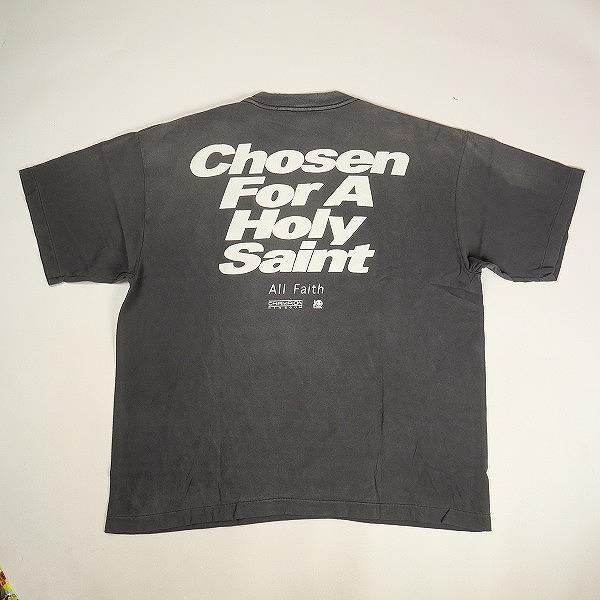 SAINT MICHAEL セント マイケル 24AW SS TEE/CHOSEN/BLACK Tシャツ 黒 