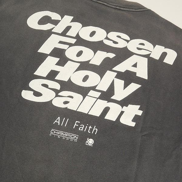 SAINT MICHAEL セント マイケル 24AW SS TEE/CHOSEN/BLACK Tシャツ 黒 