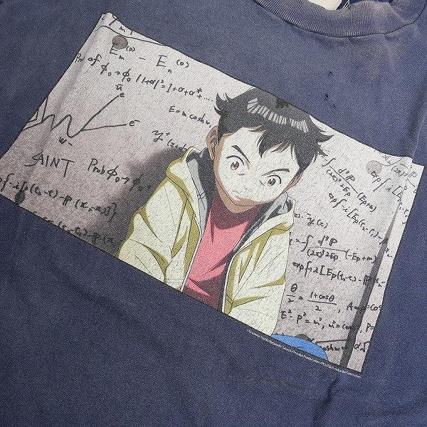 SAINT MICHAEL セント マイケル 24AW PT_SS TEE/PLUTO/NAVY Tシャツ 紺