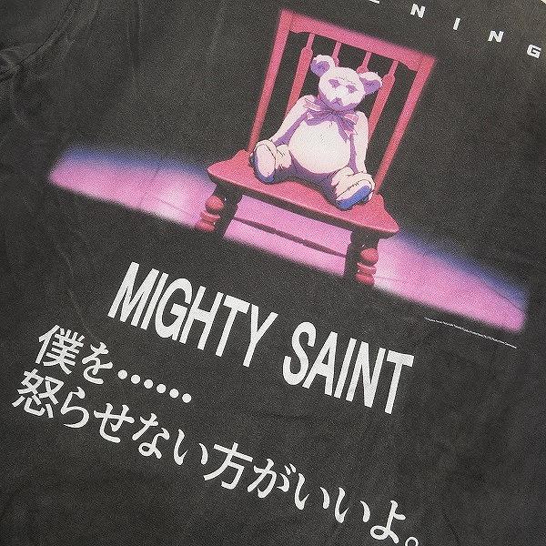 SAINT MICHAEL セント マイケル 24AW PT_LS TEE/PLUTO/BLACK Tシャツ