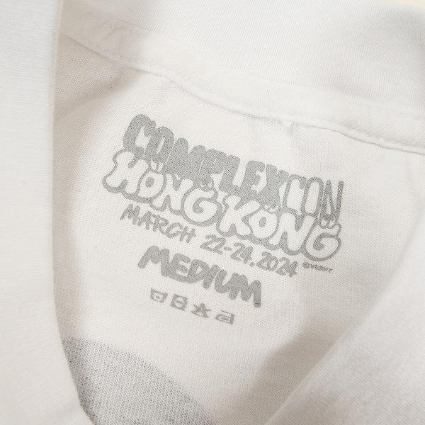 VERDY ヴェルディ ×COMPLEXCON 24SS HONG KONG T-Shirt #1 White 香港