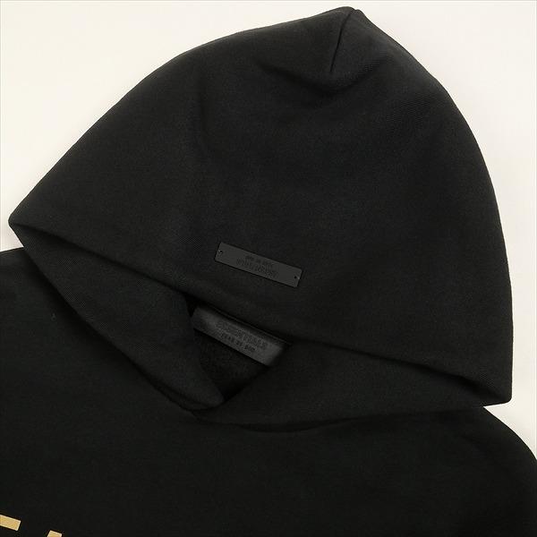 Fear of God フィアーオブゴッド ESSENTIALS Fleece Hoodie BLACK STATEロゴパーカー 黒 Size 【S】 【新古品・未使用品】 20803312_2
