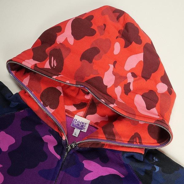 A BATHING APE ア ベイシング エイプ クレイジーカモフルジップ 