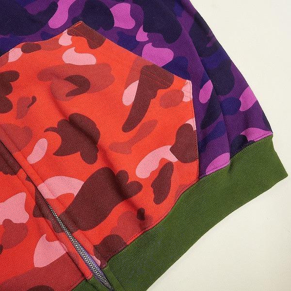 A BATHING APE ア ベイシング エイプ クレイジーカモフルジップ  