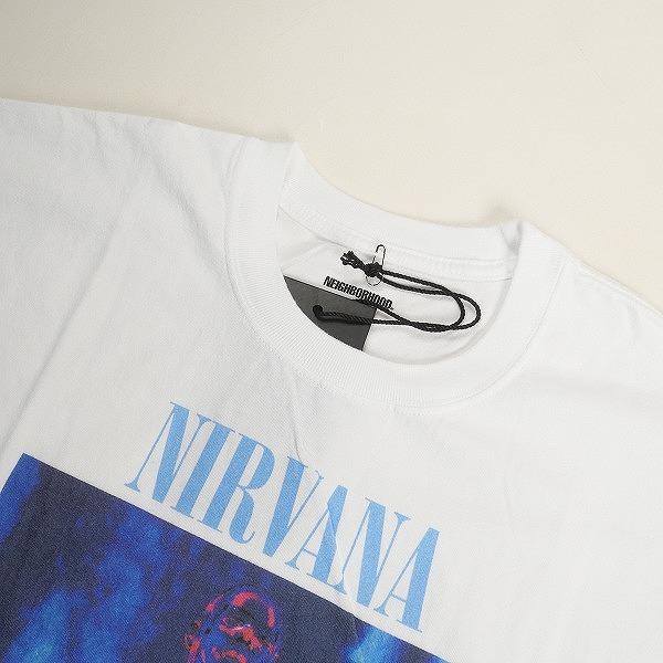 NEIGHBORHOOD ネイバーフッド ×NIRVANA TEE SS-2 WHITE Tシャツ 白 