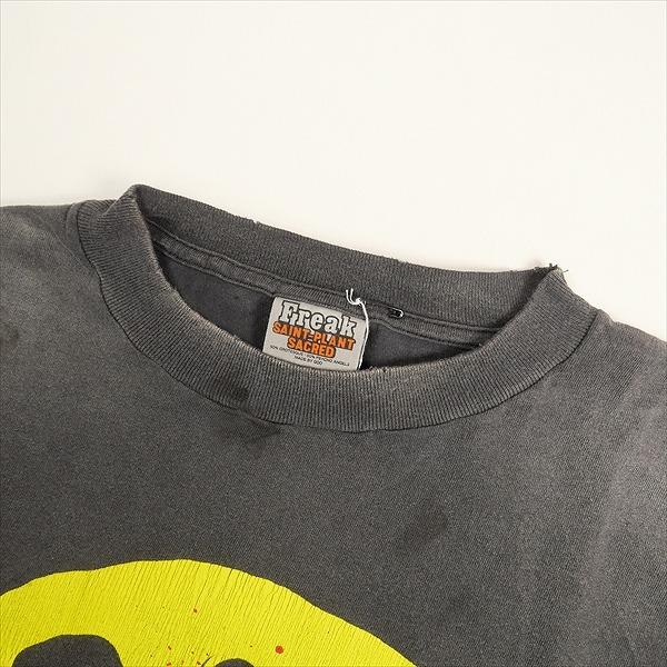 SAINT MICHAEL セント マイケル 24AW CP_SS TEE/SMILE / BLACK Tシャツ 