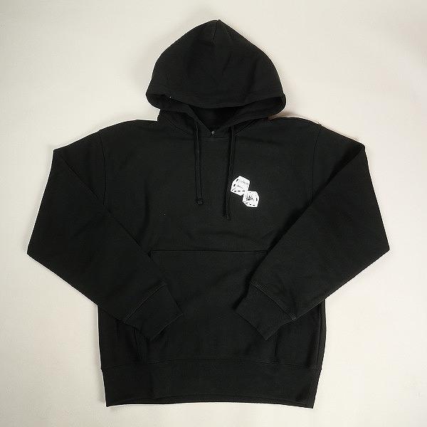 STUSSY ステューシー 24AW SHAKERS HOODIE BLACK スウェットパーカー