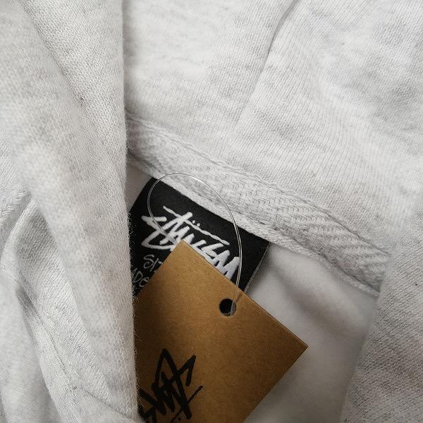 STUSSY ステューシー 24AW SHAKERS HOODIE ASH HEATHER スウェット