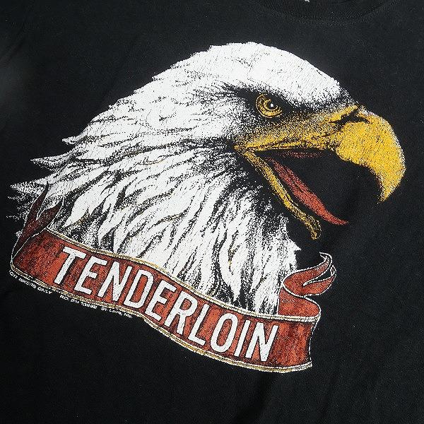 TENDERLOIN テンダーロイン T-TEE 3 BLACK イーグルTシャツ 黒 Size